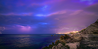 Trigg Beach WA Lightning Storm